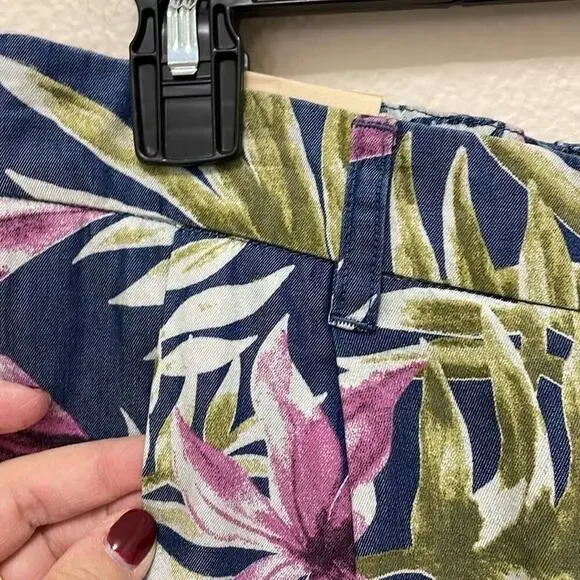 Scotch & Soda Men's Twilt‎ Tropical Print Loose Fit Shorts Sz 30 Blue Green New - Picture 9 of 14